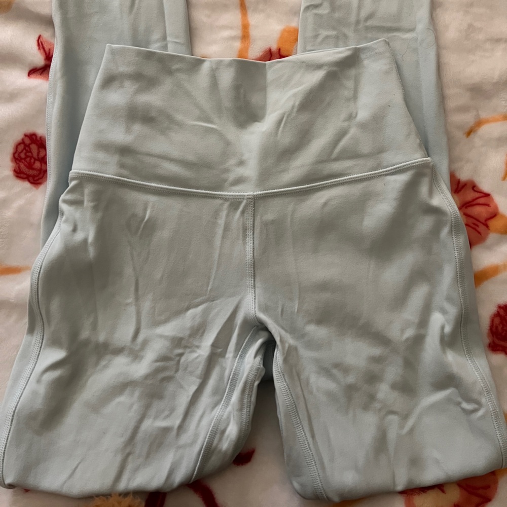 lululemon athletica Light Blue Leggings